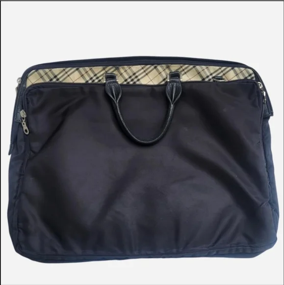 Burberry Black and Cream Briefcase/ Businessbag - Picture 3 of 3